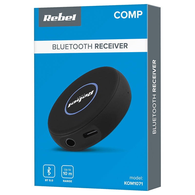 Receptor Audio Rebel B 20 cu Bluetooth, baterie 180 mAh, AUX si USB