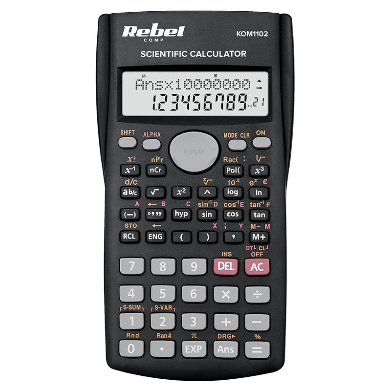 Calculator Stiintific 9 12 Digiti Sc-200 Rebel Kom 1102