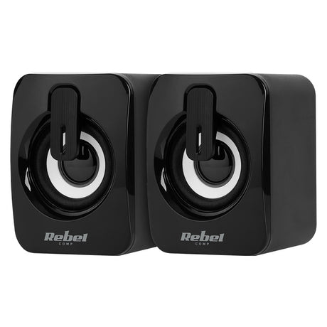 Boxe Pc 2.0 Cs-15 Rebel Kom 1151 cu USB