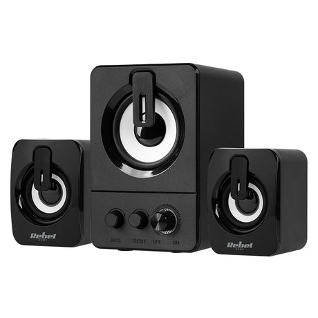 Boxe Pc 2.1 Cs-50 Rebel Kom 1160 cu USB si Sunet Stereo