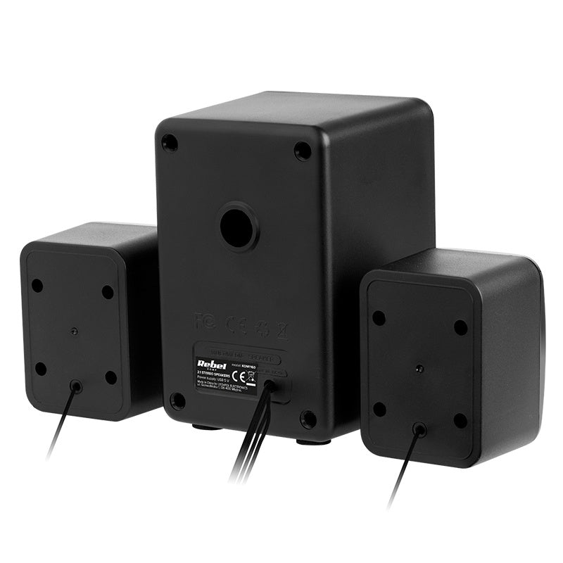 Boxe Pc 2.1 Cs-50 Rebel
