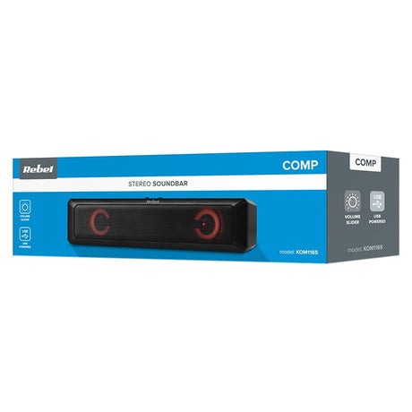 Boxa Soundbar Pc Rebel Kom 1165 cu USB
