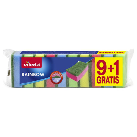Set Bureti Bucatarie Rainbow 10buc Vileda Kom 42807