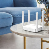 Router Dual Band 4 Antene Ac10 Mercusys AC 1200 cu Internet WiFi