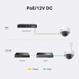Camera Supraveghere 4mp Dome Vigi Tp-link Komc 240i-2.8
