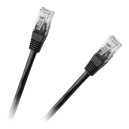 Patchcord Utp Cat 6e Cca Negru 0.5m Kpo 2778a-0.5