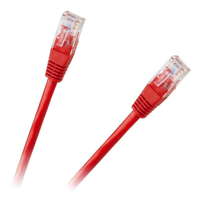 Patchcord Utp Cat 6e Cca Rosu 1m Kpo 2778b-1.0