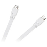 Cablu HDMI - HDMI Alb Plat V1.4 Cabletech Kpo 3725-1.8