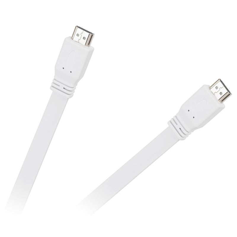 Cablu HDMI - HDMI Alb Plat V1.4 Cabletech Kpo 3725-1.8