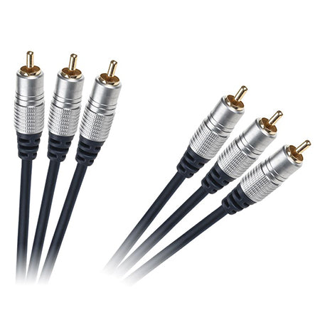 Cablu 3rca-3rca 1.5m Gold Kpo 3843-1.5