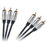 Cablu 3rca-3rca 1.5m Gold Kpo 3843-1.5