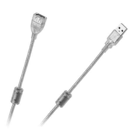 Cablu USB 2.0 Tata A - Mama A Ecranat 5M