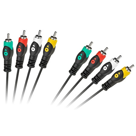 Cablu 4rca-4rca 1.8m Economic Cabletech Kpo 3906-1.8