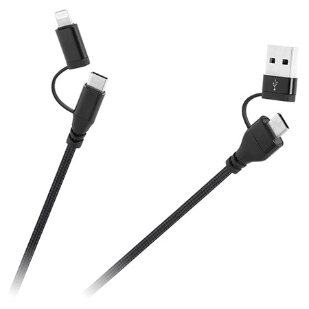 Cablu a C - C Lightning (2+2) Kpo 3943 cu USB