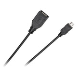 Cablu USB Mama-Micro USB Tata CableTech Standard 0.2M