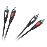 Cablu 2rca-2rca 1.8m Eco-line Cabletech Kpo 4001-1.8