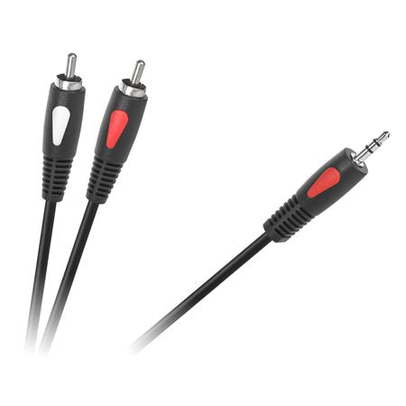 Cablu 3.5 Tata-2rca 5.0m Eco-line Cabletech Kpo 4004-5.0