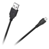 Cablu -micro 1.0m Eco-line Cabletech Kpo 4009-1.0 cu USB