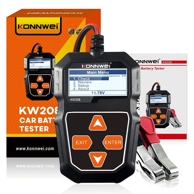 Tester Baterii Konnwei Kw 208 cu baterie reincarcabila