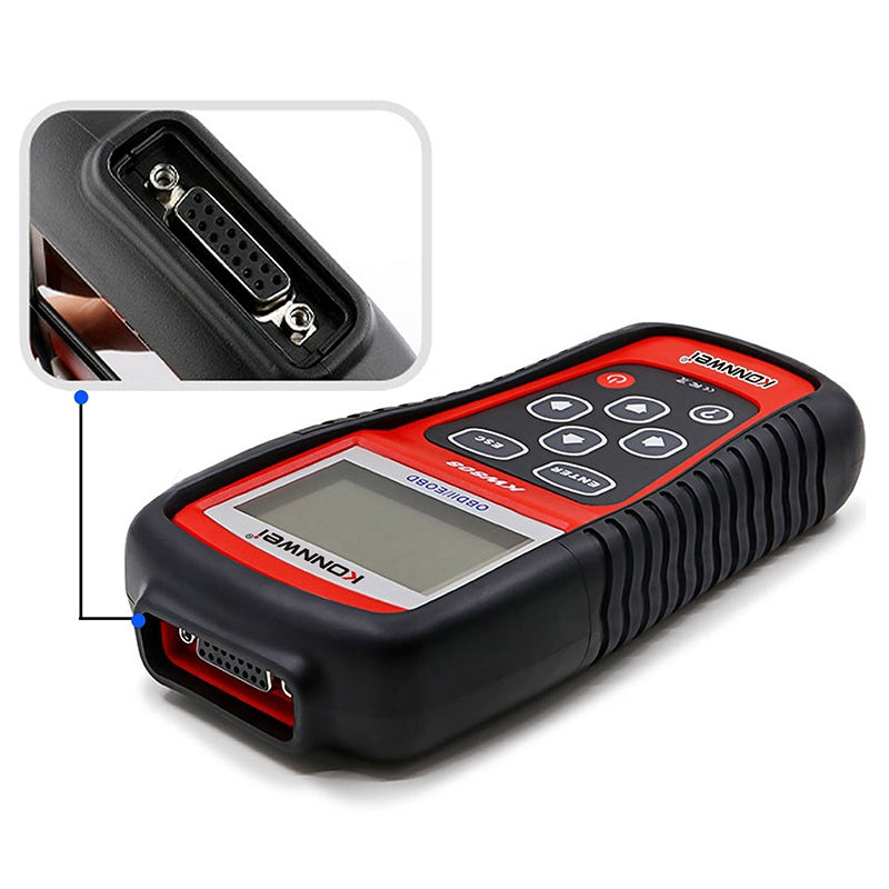 Multimetru Diagnoza Auto Obd2 Konnwei Kw 808 cu baterie reincarcabila