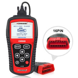 Multimetru Diagnoza Auto Obd2 Konnwei Kw 808 cu baterie reincarcabila