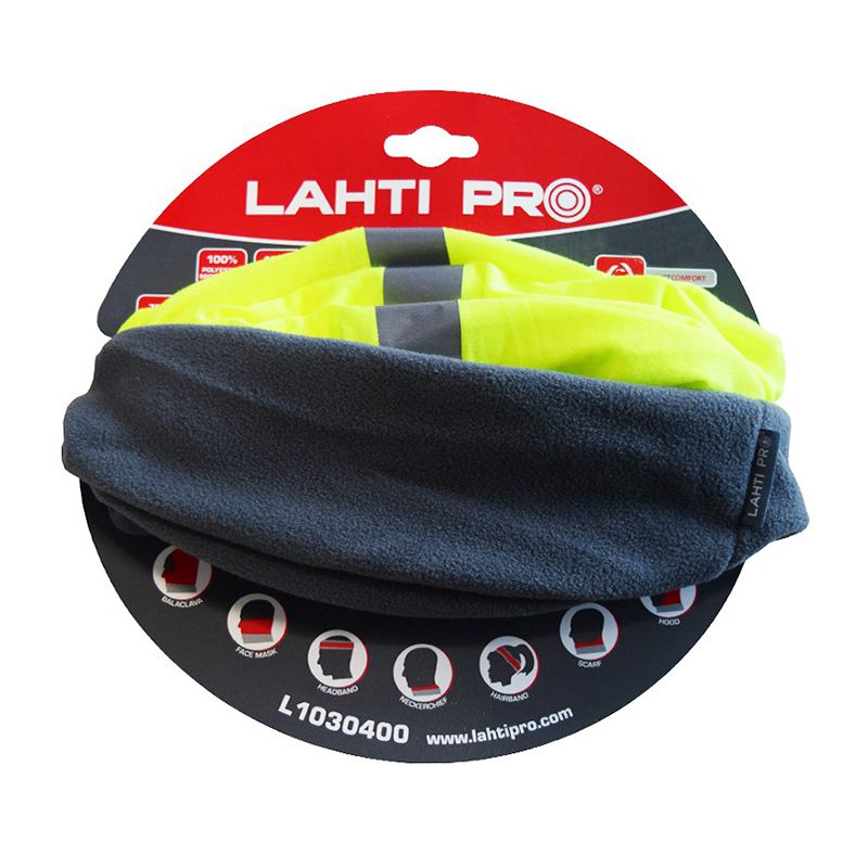Bandana Microfibra Reflectorizanta Verde L 1030400