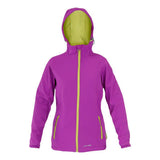Jacheta Elastica cu Gluga (dama) Violet - L 4090501 cu Rezistenta la Apa