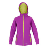 Jacheta Elastica cu Gluga (dama) Violet - L 4090503 cu Rezistenta la Apa