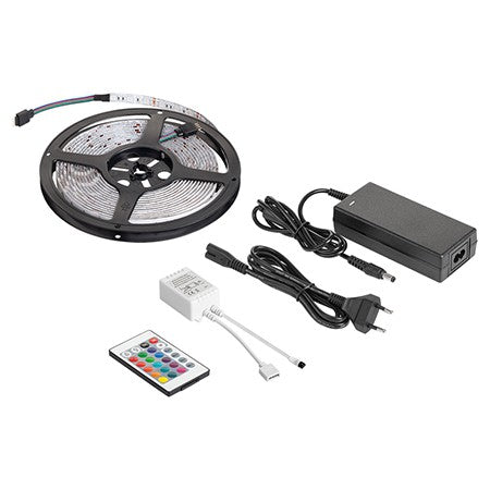 Kit Banda LED RGB Controller si Alimentator Rebel LED 0175-2