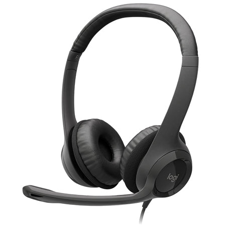 Casti cu Microfon Logitech H 390 cu USB si Sunet Stereo