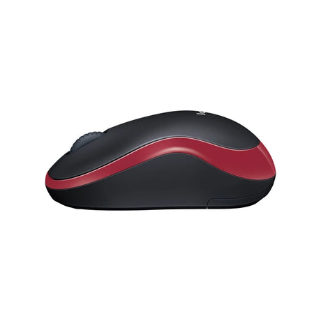 Mouse Optic Logitech Wireless M185 Rosu