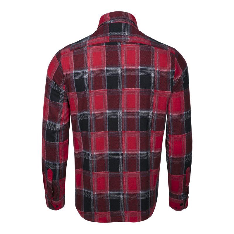 Camasa Flanel cu Carouri Rosu - S