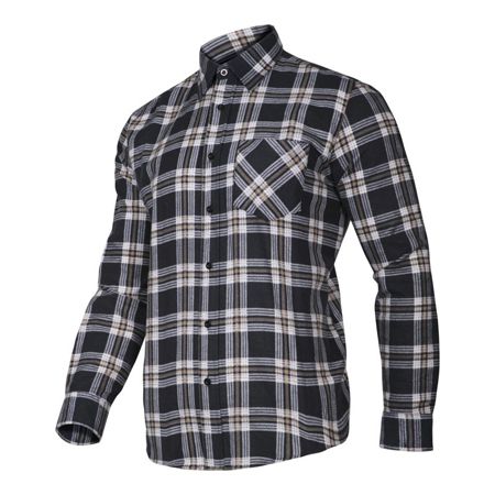 Camasa Flanel cu Carouri Bleumarin - M