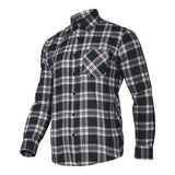 Camasa Flanel cu Carouri Bleumarin - M