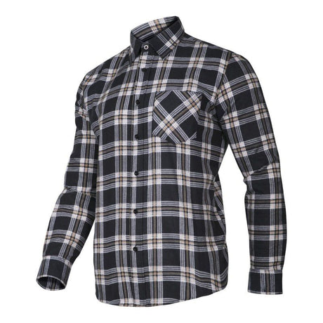 Camasa Flanel cu Carouri/Bleumarin - M/H-17