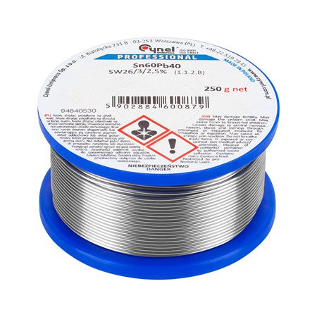 Rola Fludor Cynel 250g Sn 60pb40