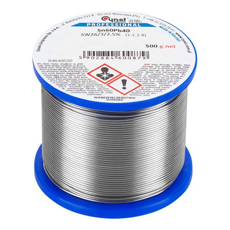Rola Fludor Cynel 500g Sn 60pb40