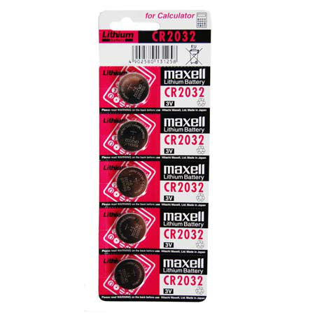 Baterie Blister 5 Buc Maxel CR 2032 cu baterie reincarcabila