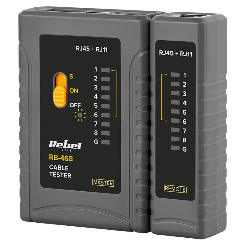 Tester Cablu Rj12 RJ45 Rebel Rj 11 cu baterie reincarcabila