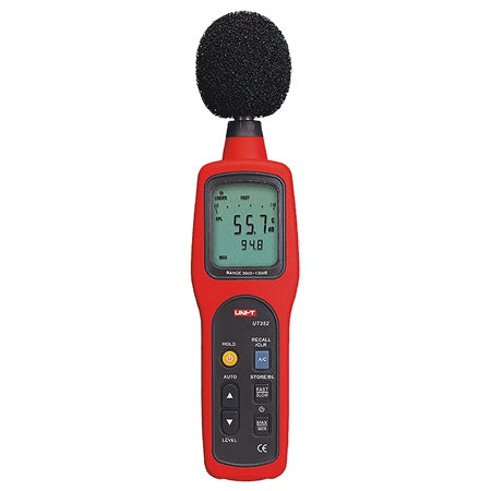 Decibelmetru Digital Ut 352 cu afisaj LCD si baterie reincarcabila
