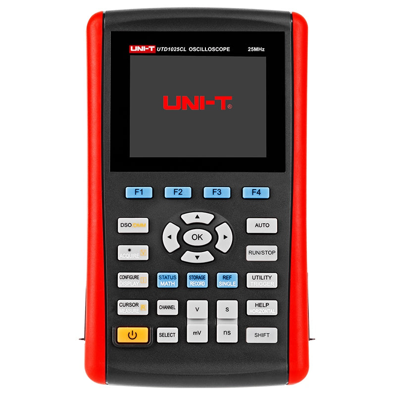 Osciloscop Uni-t Utd 1025cl cu baterie 3600 mAh si USB