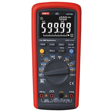 Multimetru Digital Industrial True Rms Uni-t Ut 171b cu baterie reincarcabila si USB