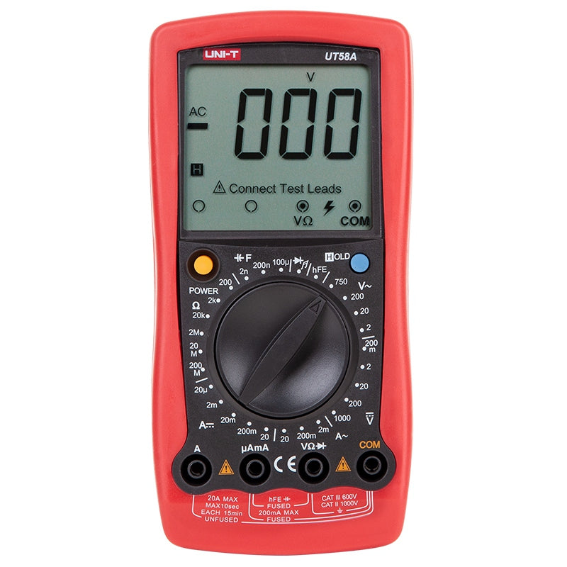 Multimetru Digital Uni-t Ut 58A cu baterie reincarcabila