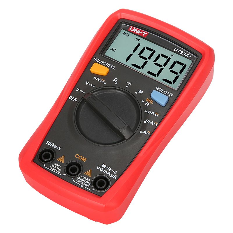 Multimetru Digital + Uni-t Ut 33A cu baterie reincarcabila