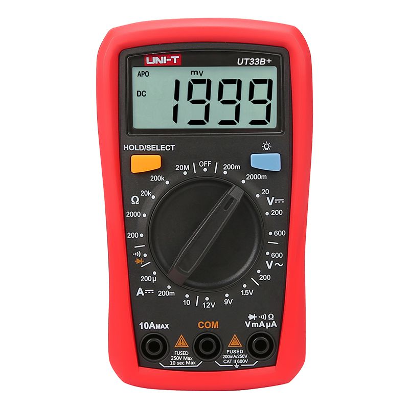 Multimetru Digital + Uni-t Ut 33b cu baterie reincarcabila