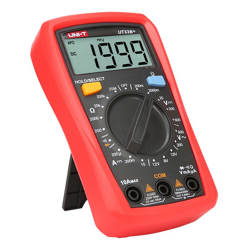 Multimetru Digital + Uni-t Ut 33b cu baterie reincarcabila