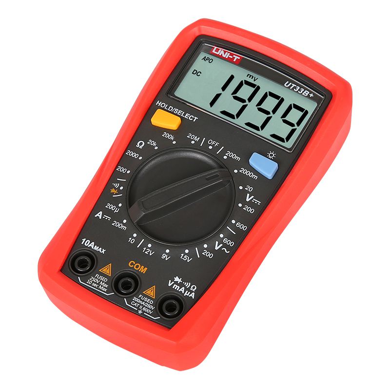 Multimetru Digital + Uni-t Ut 33b cu baterie reincarcabila