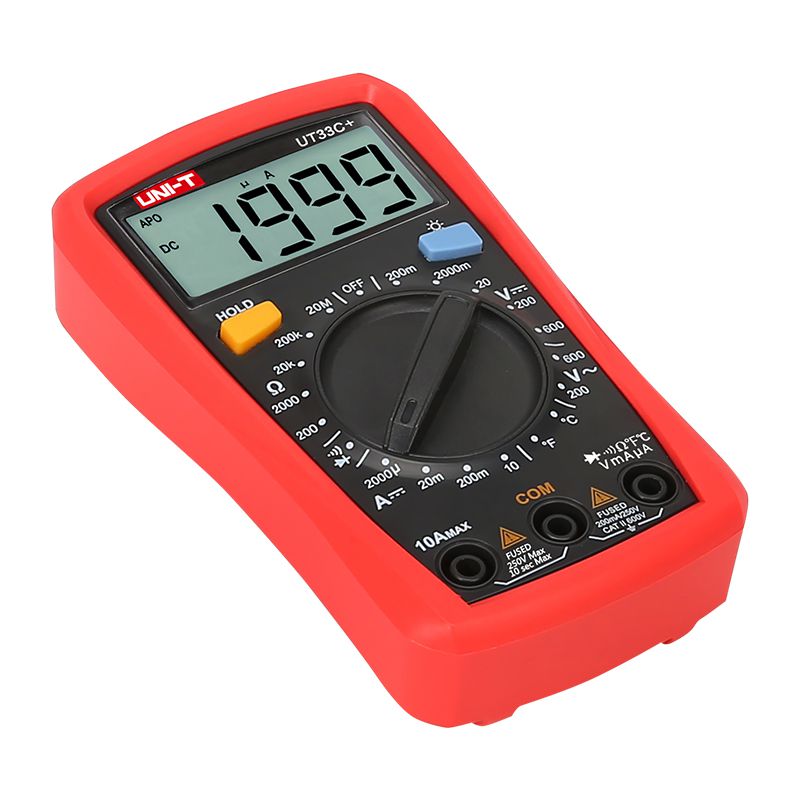 Multimetru Digital + Uni-t Ut 33c cu baterie reincarcabila