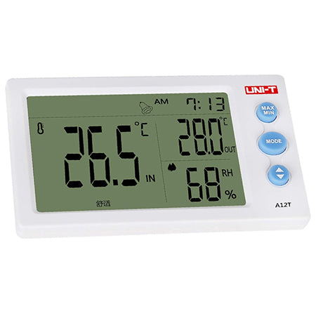 Statie Meteo Uni-t a 12t cu alarma si baterie reincarcabila