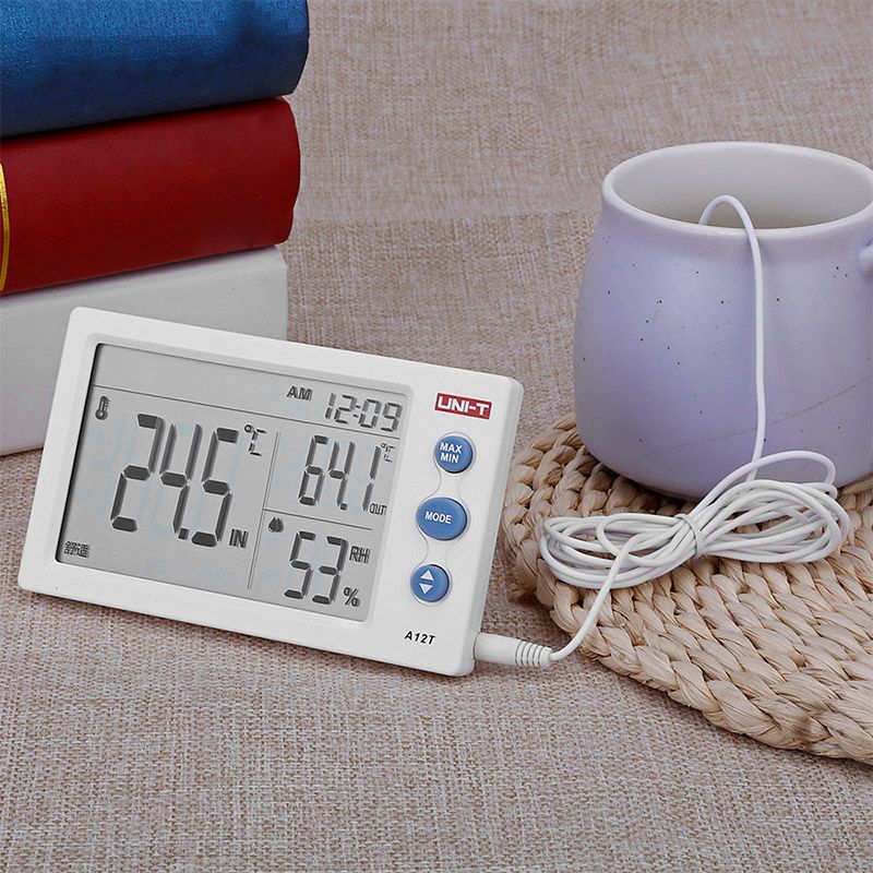 Statie Meteo Uni-t a 12t cu alarma si baterie reincarcabila